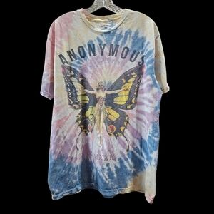 Anonymous Revolution MCMXXII Tie-Dye T-shirt Size XL